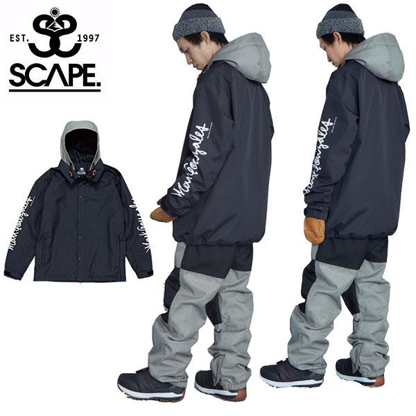 スノーボードウェア Scape エスケープ Coach Jacket メンズ コーチ ジャケット スノボ マーク ゴンザレス Sc Coach Jacket アウトドア スノーのエレスポ2 通販 Yahoo ショッピング