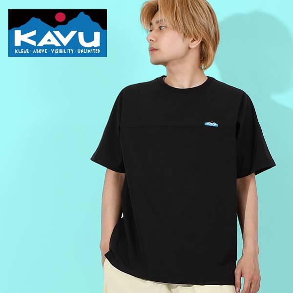 他サイト： ゆうパケット発送！送料無料 特殊機能素材 半袖 Tシャツ KAVU カブー メンズ SHELTECH SHIRTS シェルテックシャツ アウトドア 接触冷感 UV 吸水速乾の商品画像