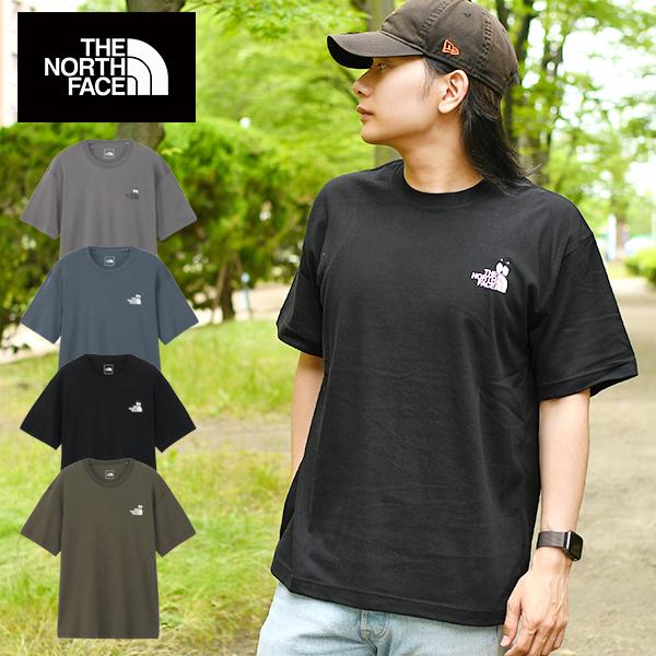 ネコポス発送！空飛ぶペンギン ウミガラス刺繍 ノースフェイス 半袖Tシャツ メンズ レディース THE NORTH FACE オロロン鳥 NT32659 2026春夏新作
