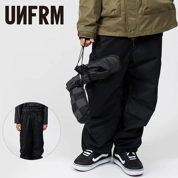 UNFRM ユニフォーム スノーボード 上下セット ジャケット、パンツ S UNFRM ユニフォーム JK 2WAY MIL SNOW MOUNTAIN AW-0132 スノーボード