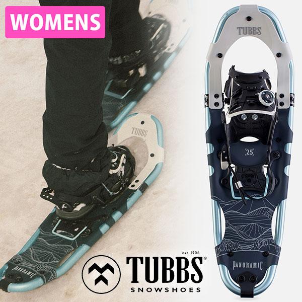 ラスト1点 タブス TUBBS スノーシュー PANORAMIC パノラミック レディース かんじき スノートレッキング バックカントリー BC アイゼン 2025-2026冬新作 15%off