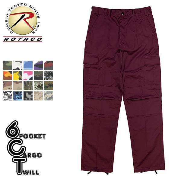 ROTHCO（ロスコ） 6ポケット カーゴ パンツ マルーン メンズ