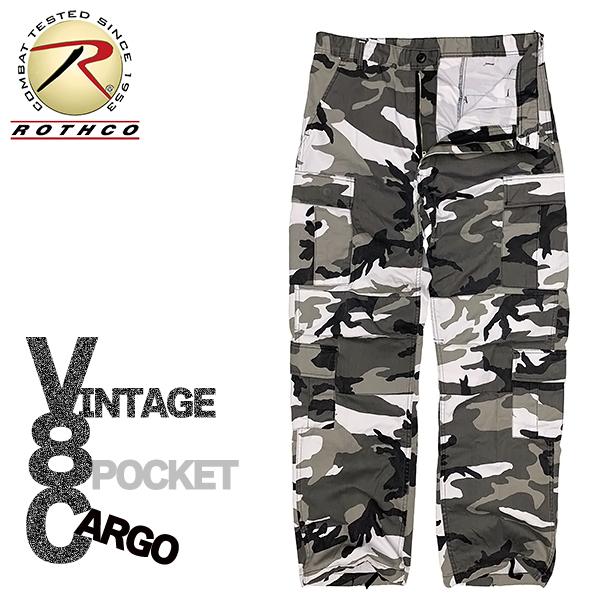 00s Akademiks シティカモ 迷彩 パラシュート カーゴパンツ 極太 Rothco シティカモ カーゴパンツ | 古着屋 Boogie
