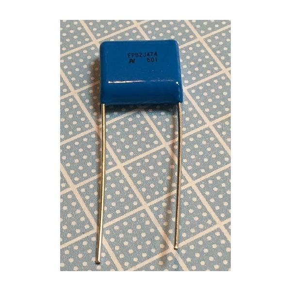 日通工ポリプロピレンフィルムコンデンサ FPB22J474K 1個ROHS630V 0.47μF許容差:K
