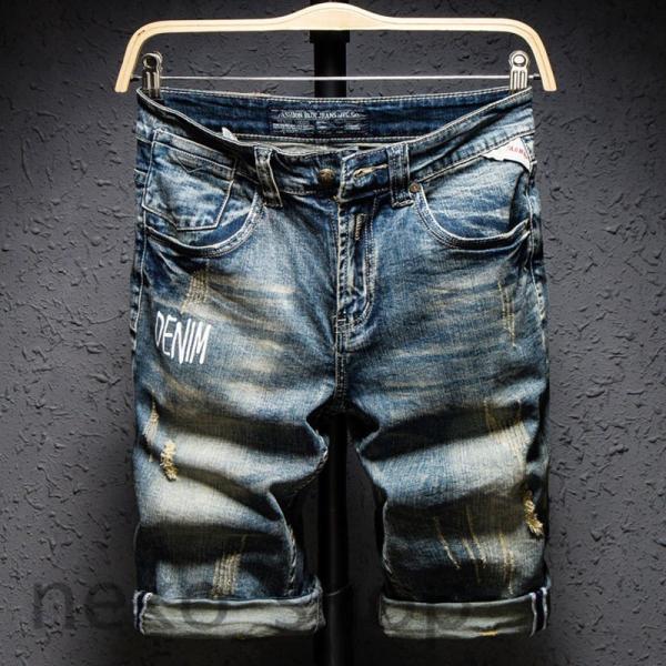 デニム ハーフパンツ メンズ メンズジーンズ(ジーパン) | 通販・人気 
