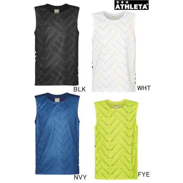 グラフィックノースリーブプラシャツ(Jr) 01099J ATHLETA アスレタ ジュニア サッカー ウェア メール便、ポスト投函商品 全国一律送料無料 即日発送可