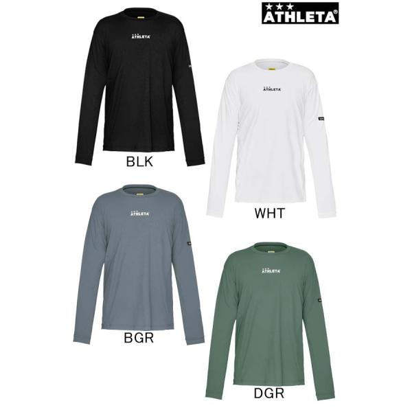 JrベースレイヤーLSプラシャツ 26s 01100NJ ATHLETA アスレタ ウェア 長袖 シャツ メール便、ポスト投函商品 全国一律送料無料 13時までの注文で当日出荷