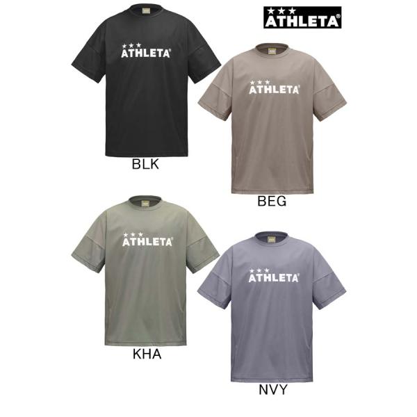 プラクールシャツ 03396 ATHLETA アスレタ  ウェア サッカー フットサル シャツ 半袖 メール便、ポスト投函商品 全国一律送料無料 即日発送可