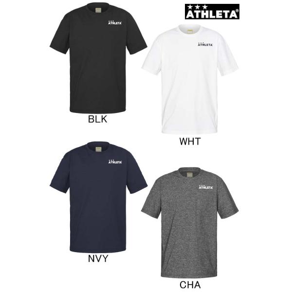 ロゴプラTシャツ (Jr) 18016J ATHLETA アスレタ ジュニア サッカー フットサル ウェア メール便、ポスト投函商品 全国一律送料無料 即日発送可