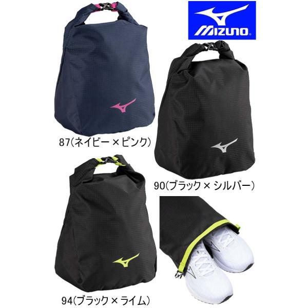 ロールトップシューズケース品番：33JMB005MIZUNO ミズノメンズ レディース ジュニアシューズケース サッカー フットサルメール便、ポスト投函商品全国一律送料無料 13時までの注文で当日出荷