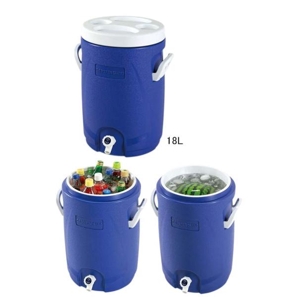 パール金属 リガード ウォータージャグ&クーラー18L ブルー UE2020