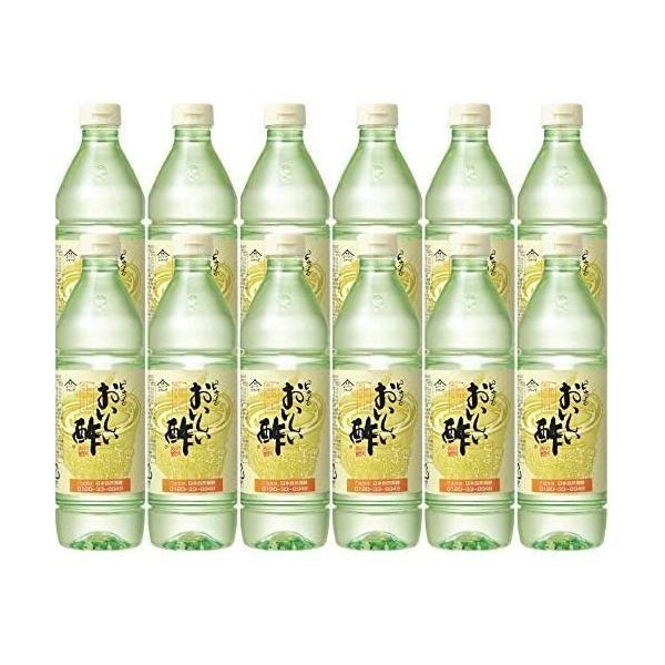 【3本セット】日本自然発酵 おいしい酢 900ml ペットボトル 健康 飲料 まろやか ドリンク 料理 甘酢 果実酢配合 美味しい 飲める 国産