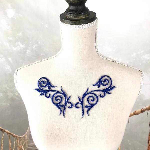 レオタード バトン モチーフ ワッペン アイロン用 貼り付け アップリケ ハンドメイド パーツ 衣装 服飾 レオタードモチーフ バレエ衣装 舞台衣装 ステージ衣装 ダンス衣装 社交ダンス フィギア衣装