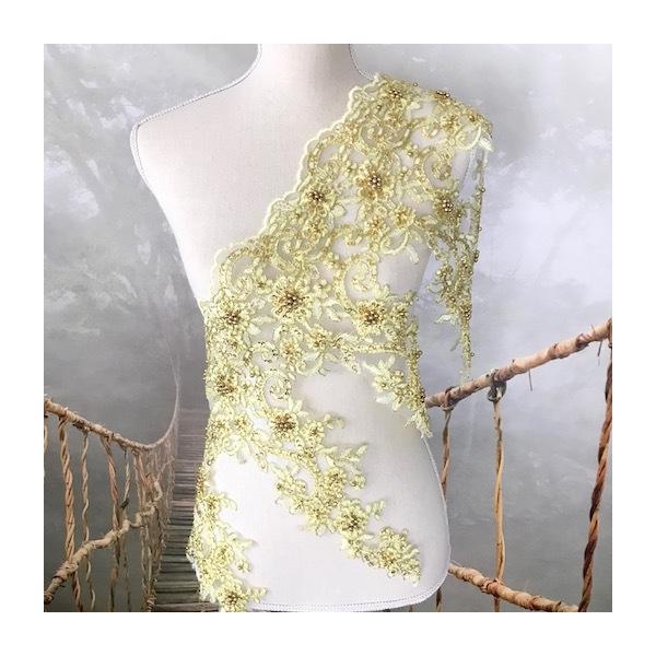 スパンコール レース 手芸 幅広い ゴールド バレエ衣装 衣装 チュチュ