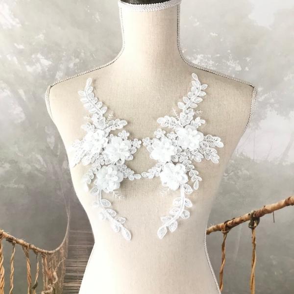 【装飾パーツ】　超豪華　高級ビーズ刺繍　約90cm 舞台衣装等に a8a-1-501553.jpg