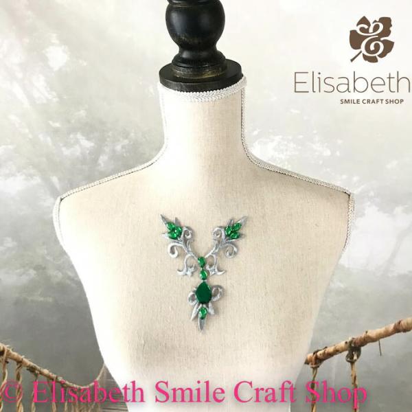 シルバー レオタード バトン モチーフ ラインストーン ワッペン アイロン用 貼り付け アップリケ ハンドメイド パーツ 衣装 レオタードモチーフ 新体操 バレエ衣装 舞台衣装 ステージ衣装 ダンス衣装 社交ダンス フィギア衣装