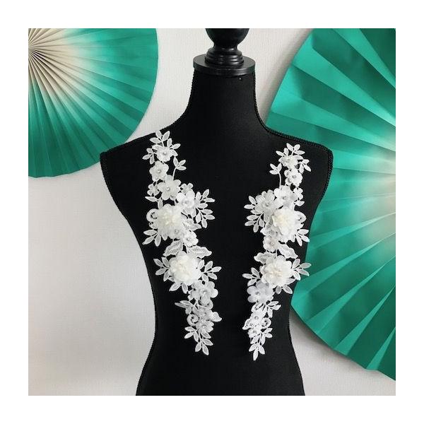 モチーフレース 立体的 3d お花 ストーン付き ハンドメイド パーツ 装飾 白 ホワイト レオタード バトンモチーフ 新体操 社交ダンス 男子 レオタード Buyee Buyee บร การต วกลางจากญ ป น ซ อจากประเทศญ ป น