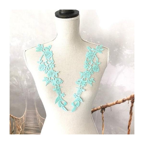 お花の刺繍モチーフセットになります。新体操、社交ダンス、バトントワリング、レオタード、ベリーダンス、フィギュアスケート、バレエ、ドレスなどに縫い付けるだけでワンポイントアクセントとして個性的な仕上がりになります。サイズ：H32.5cm W7...