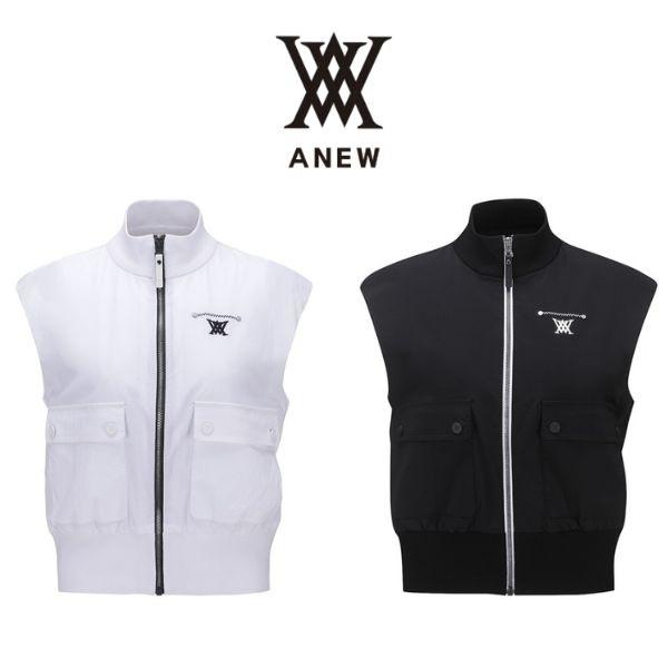 アニューゴルフ(ANEW GOLF) ゴルフウェア ウィメンズウーブンベスト