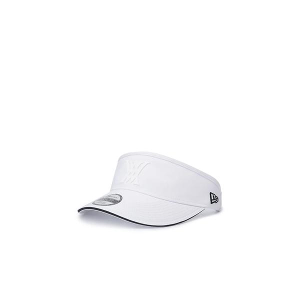 アニュー ゴルフ ニューエラ サンバイザー ANEW X NEWERA GOLF VISOR フリーサイズ ホワイト 帽子 送料無料 数量限定 AGGUUCPN4WH