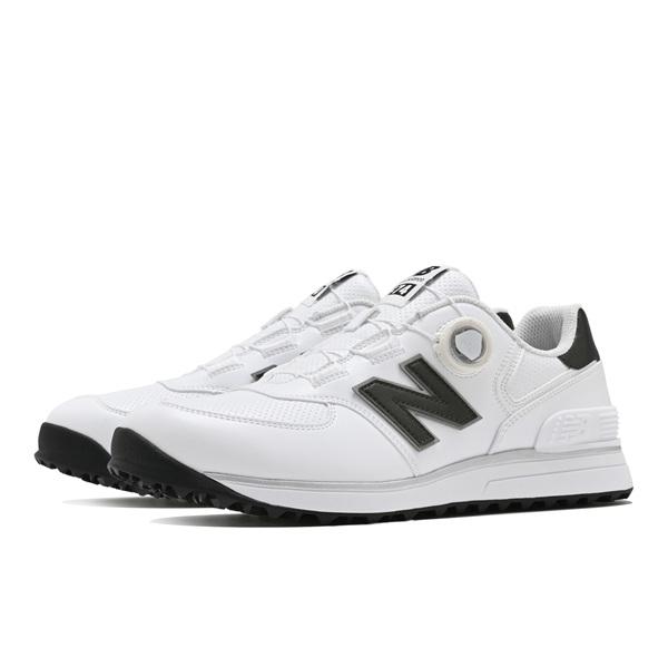 ニューバランス スパイクレス ゴルフシューズ 574 V4 SLボア U574B8PO BOA 横幅4E 幅広 2026年モデル new balance 送料無料 あす楽 あすつく