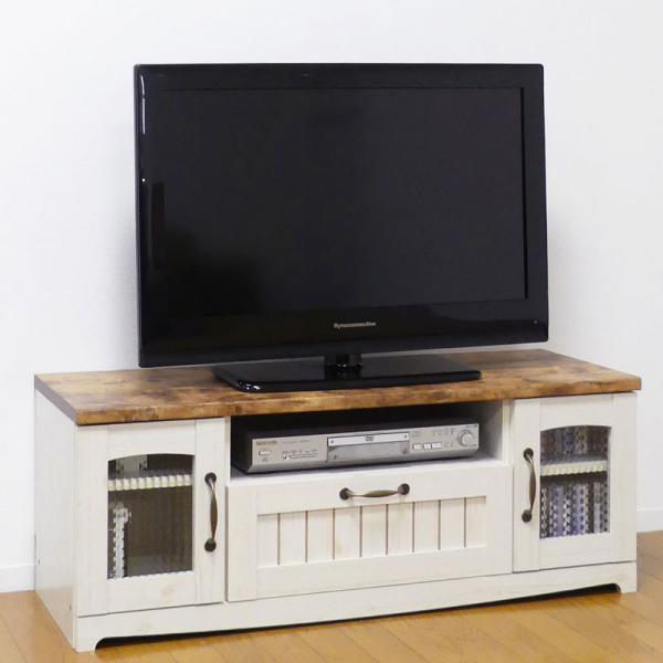 カントリーテレビ台 幅105cm カントリー調 ローボード テレビボード