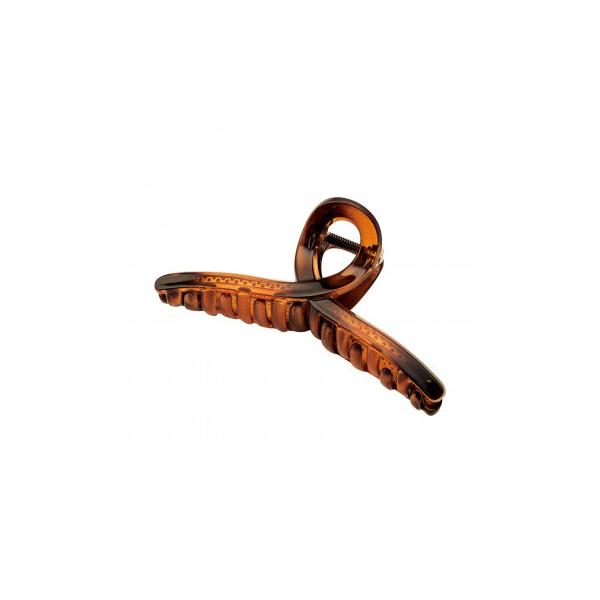 すべり止め付きのヘアクリップ