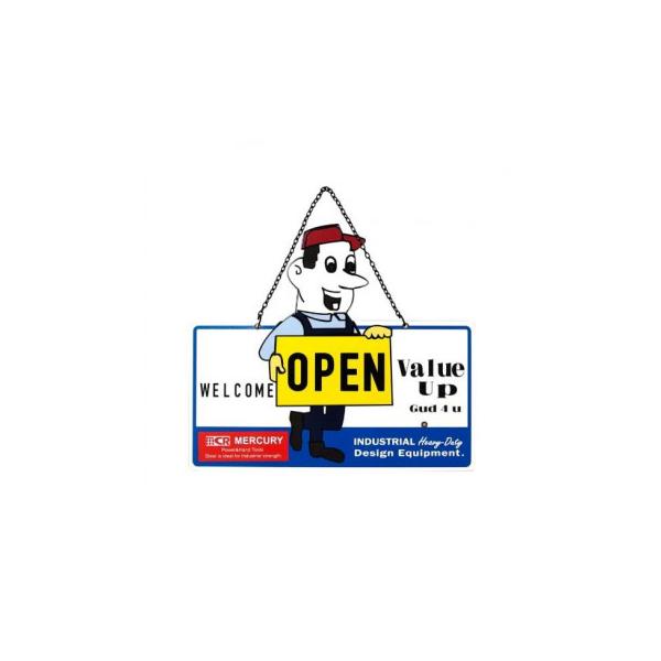 マーキュリーOPEN/CLOSEサイン Worker Mr.T ME013611