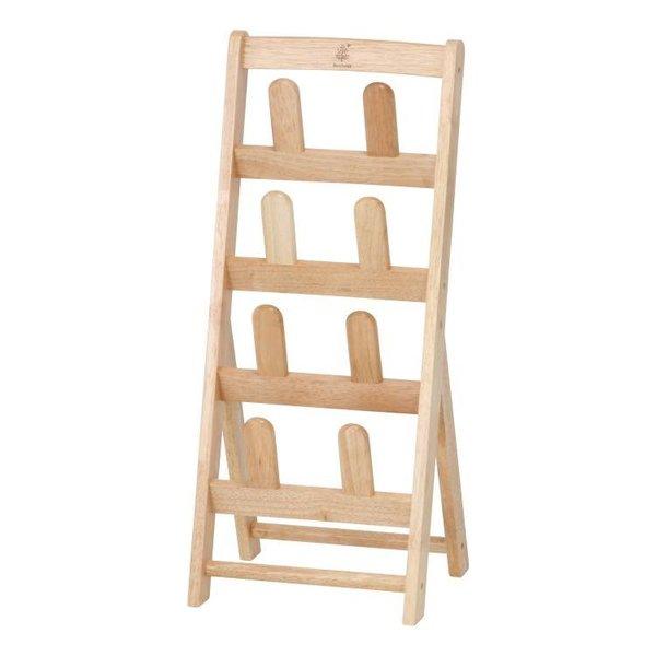 スリッパラック スリム 北欧 木製 おしゃれ スリッパ立て スリッパ 収納 スリッパ置き 4足 玄関収納 スリッパスタンド