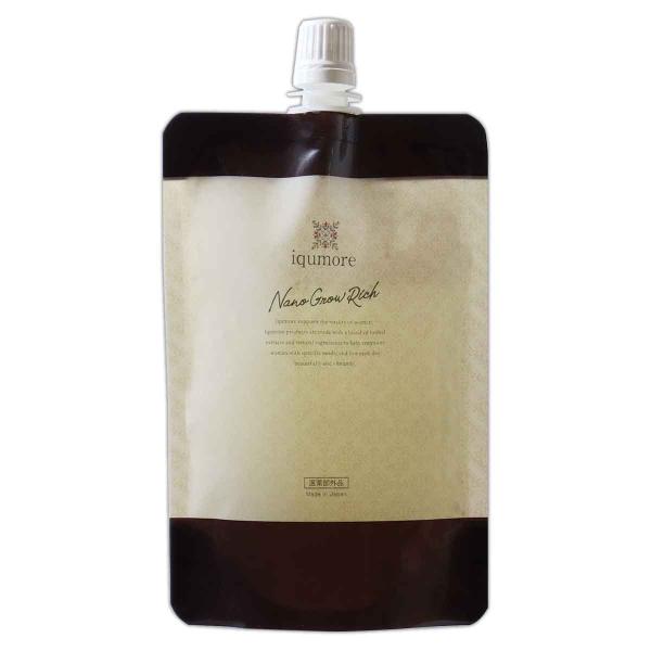 イクモアナノグロウリッチ 詰替え用 130ml イクモア iqumore 育毛剤 養毛剤 ヘアエッセンス 頭皮ケア ヘアケア 医薬部外品 イクモア詰め替えS06-01 IKMNG2-01P