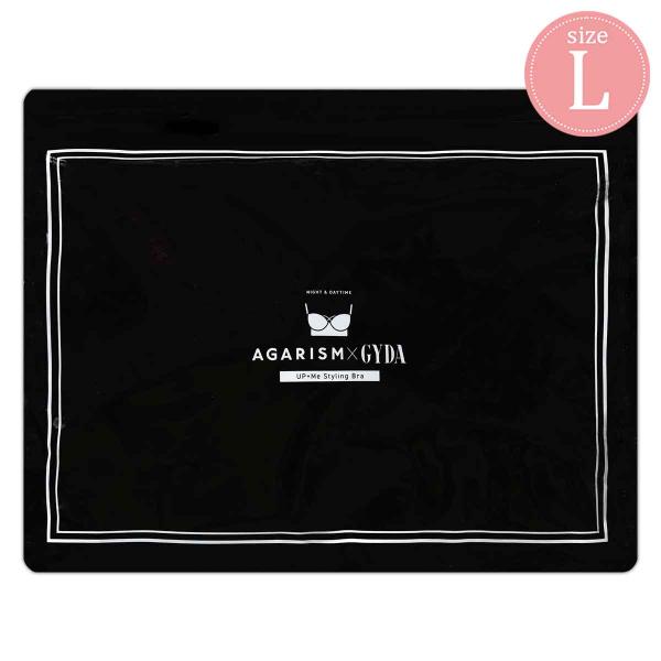 アップミースタイリングブラ Lサイズ ブラック AkaraN ナイトブラ 育乳 ブラ ブラジャー 美乳 小胸 メール便送料無料NYH / UPMeブラBKLF06-02 / UMSBBL-01P