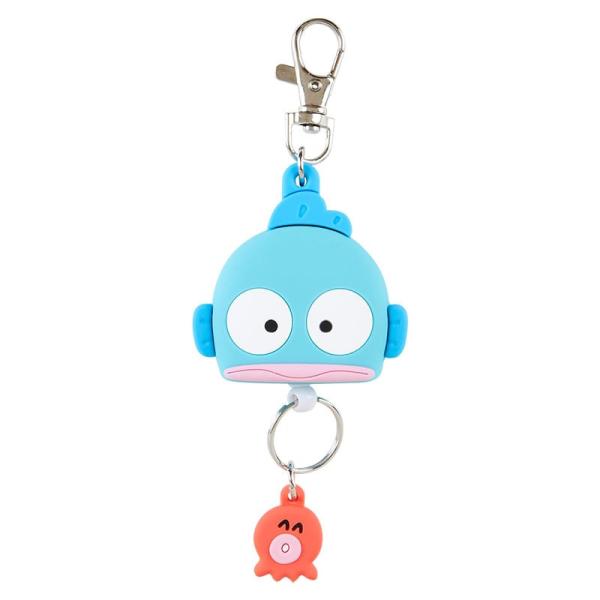 ハンギョドン☆陶器☆キーホルダー☆サンリオ sanrio（サンリオ） ハンギョドン フェイス形リールキーホルダー