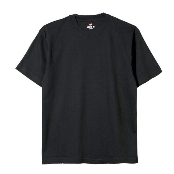ヘインズ BEEFY-T 半袖 Tシャツ 1枚入り 大きいサイズ メンズ ユニセックス 男女兼用 H5180L-090 ブラック 黒 送料無料 Hanes ビーフィー