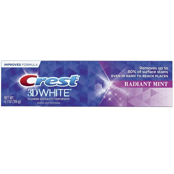 ホワイトニング クレスト Crest 3D White Radiant Mint ラディアントミント 歯磨き粉 ホワイトニング 116g  /【Buyee】 