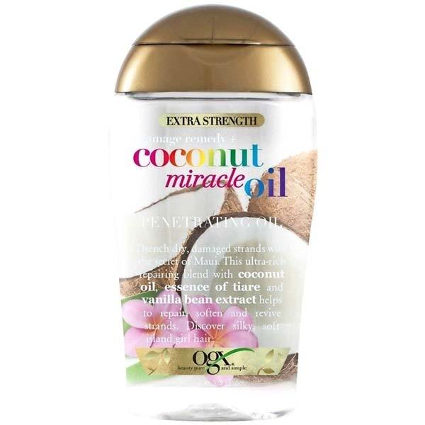 Ogx ココナッツミラクルオイル レディース ヘアケア ペネトレイティング 女性用 トリートメント ダメージ ヘアオイル 100ml Ogx Hair004 Clean Norm 通販 Yahoo ショッピング