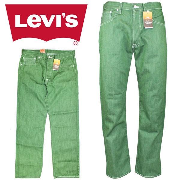 リーバイス Levi S 501 オリジナルフィット ボタンフライ デニム パンツ リジット 未洗い ジーンズ グリーン Levis Denim105 El Shaddai 通販 Yahoo ショッピング