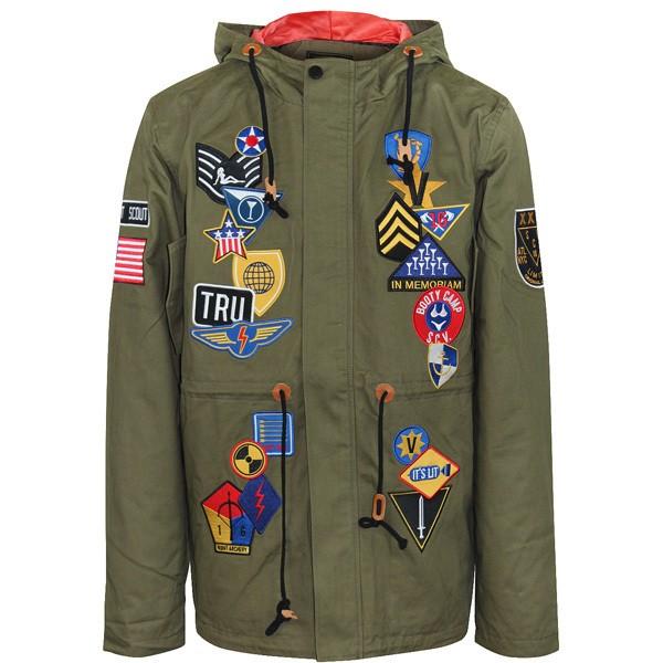 メンズ ミリタリー コート モッズコート 刺繍 マウンテンパーカー アウター ファッション 暖か 防寒 Strip Club Veteran Strip Jk001 El Shaddai 通販 Yahoo ショッピング