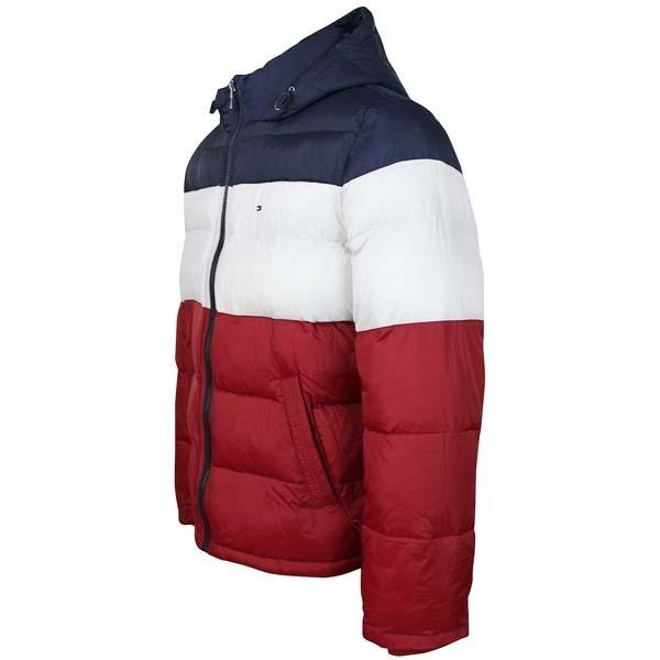 トミーヒルフィガー Tommy Hilfiger メンズ 中綿 ジャケット ダウン風 ロゴ ファッション アウター フラッグカラー 防寒 防風 あったか /【Buyee】 トミーヒルフィガー Tommy Hilfiger メンズ 中綿 ジャケット ダウン風 ロゴ ファッション アウター フラッグカラー 防寒 防風 あったか /【Buyee】