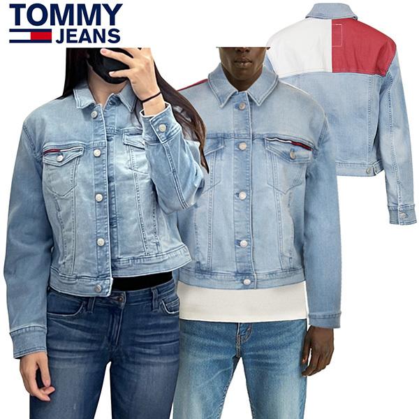 トミーヒルフィガー デニムジャケット Gジャン ジャケット レディース メンズ ユニセックス バックロゴ アウター Tommy Hilfiger