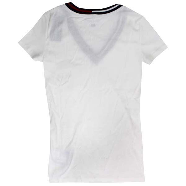 トミーヒルフィガー Tommy Hilfiger レディース Vネック Tシャツ トップス ネイビー ホワイト Buyee Buyee Japanese Proxy Service Buy From Japan Bot Online