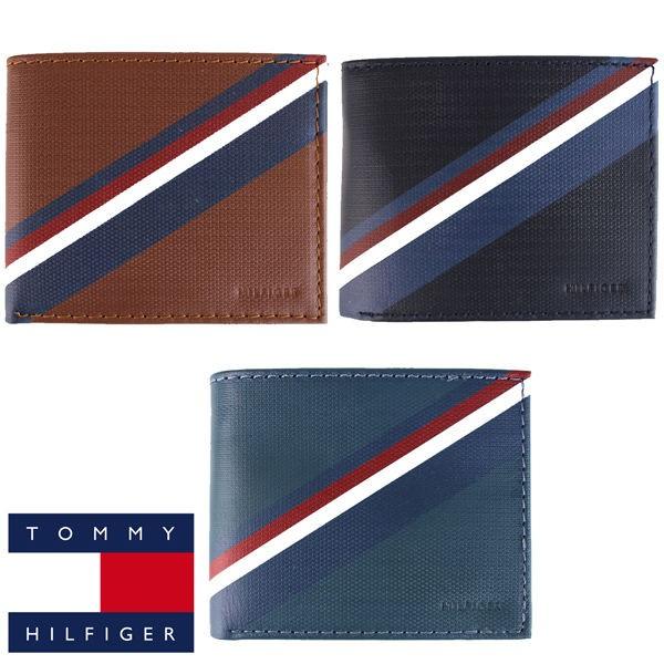 トミー・ヒルフィガー(Tommy Hilfiger) 財布 メンズ二つ折り財布 