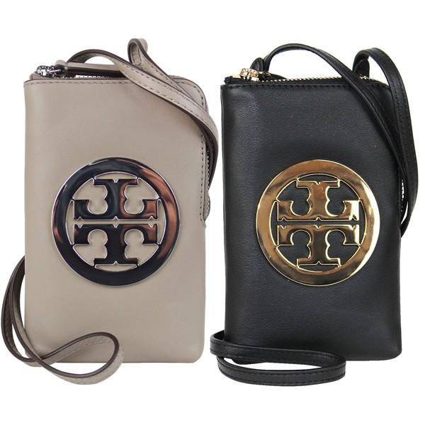 トリーバーチ TORY BURCH レディース スマホポーチ ショルダー クロスボディ 肩がけ スマホ ケース チャーリー メタルビックロゴ  ポシェット型 ロゴ