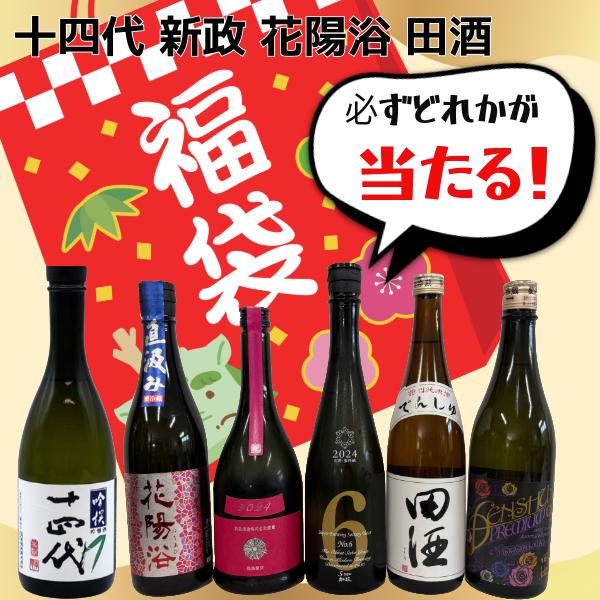 運試し ガチャ福袋セット 720ml×1本 1800ml×5本