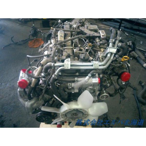 ランドクルーザープラド LDA-GDJ150W【大型商品】 エンジン 19000