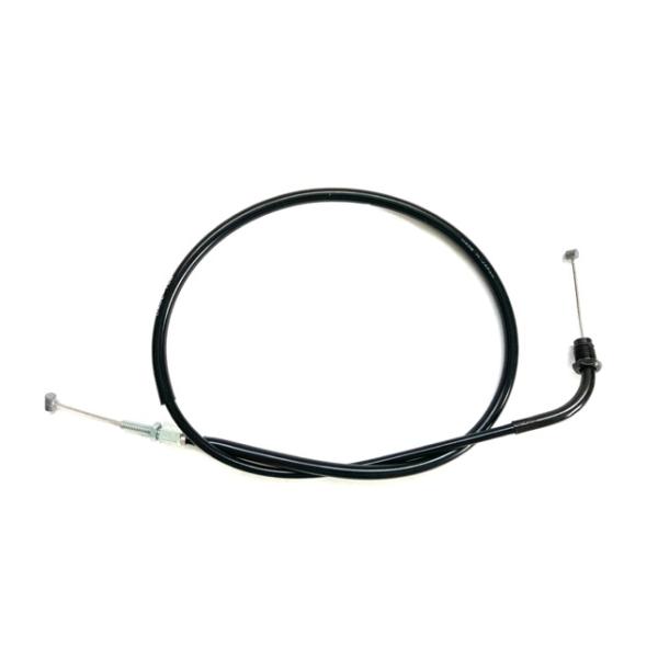 ■ブラックアクセルワイヤー【戻し側/1本】日本製■ホンダ　ジェイド250【型式 MC23】■ワイヤーの長さは純正長より『約30cmロング』になります■アウター長アクセル（戻し）約104cm（多少の誤差はあります）※注意・・・この商品はアクセ...