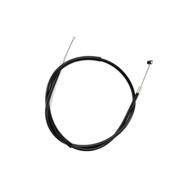 ■ブラッククラッチワイヤー【1本】日本製■ヤマハ　RZ250　RZ350【初期型 4L3 4U0】■ワイヤーの長さは純正長と『同じ長さから30cmロング』まで選べます必要なものにチェックしてカートに入れてください■ノーマル長のデータです　参...