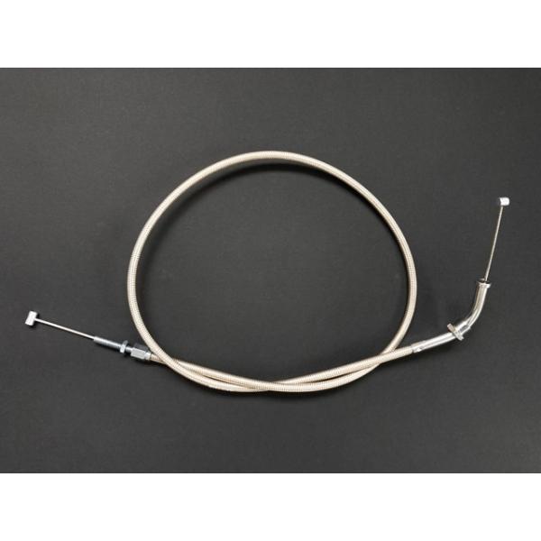 CB400SF 〜98y メッシュアクセルワイヤー 戻し 20cmロング 日本製
