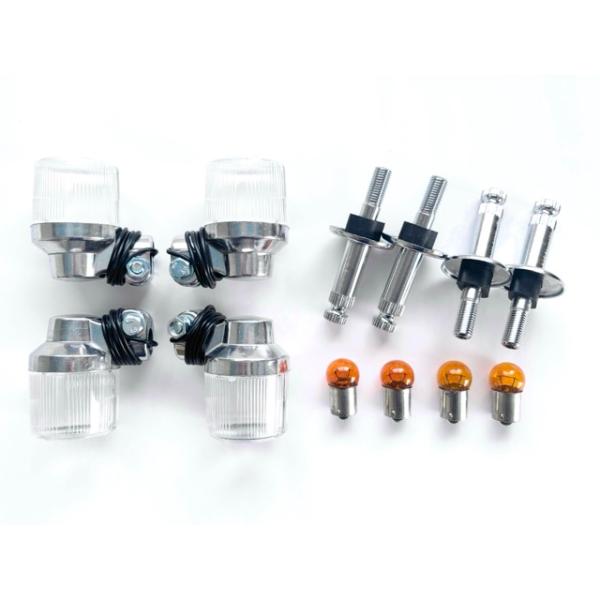 Z400FX Z1 Z2 CGC ヨーロピアン ウインカー セット 500型 C/W 純正専用