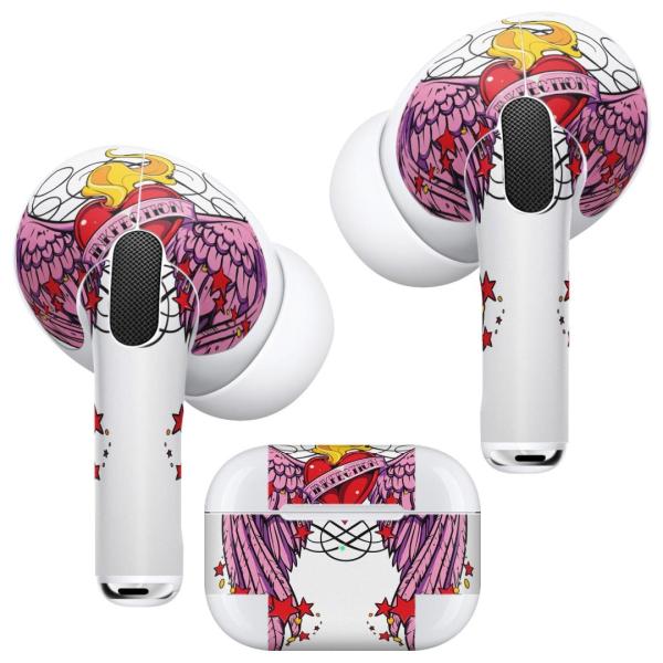 Air Pods Pro ��p �f�U�C���X�L���V�[�� �Ή� airpodspro �G�A�|�b�h�v�� apple �A�b�v�� �C���t�H�� �C���z��  �n�[�g�@�H�@�� 002702
