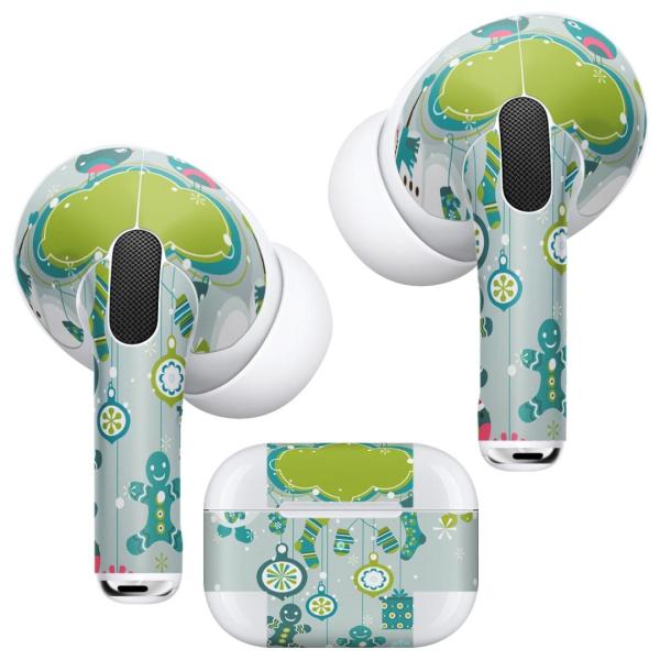Air Pods Pro ��p �f�U�C���X�L���V�[�� �Ή� airpodspro �G�A�|�b�h�v�� apple �A�b�v�� �C���t�H�� �C���z��  �N���X�}�X�@�Ⴞ��܁@�� 005261